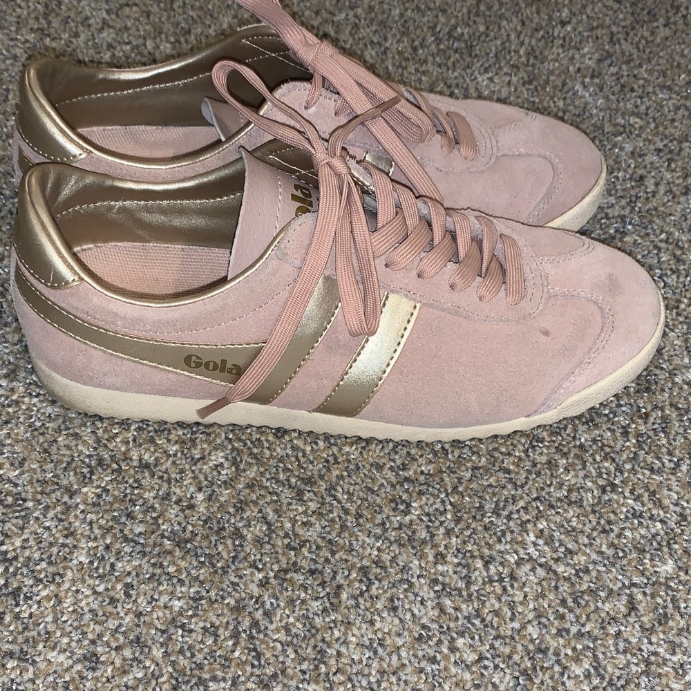 Gola Women's Blush and Metallic Sneakers